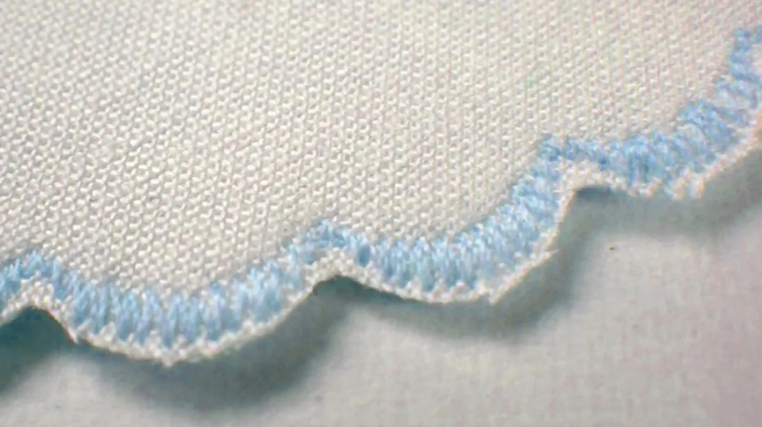 Scalloped Fabric edge