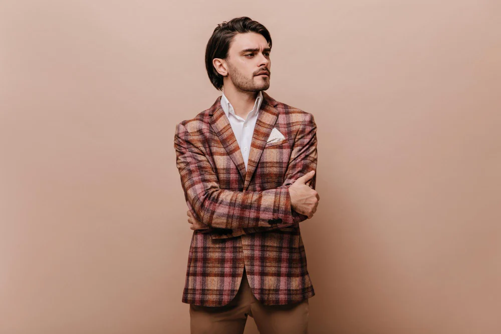 Flannel suit