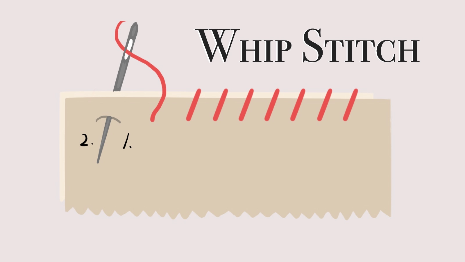 How to Do a Whip Stitch: Upgrade Your Sewing Skills