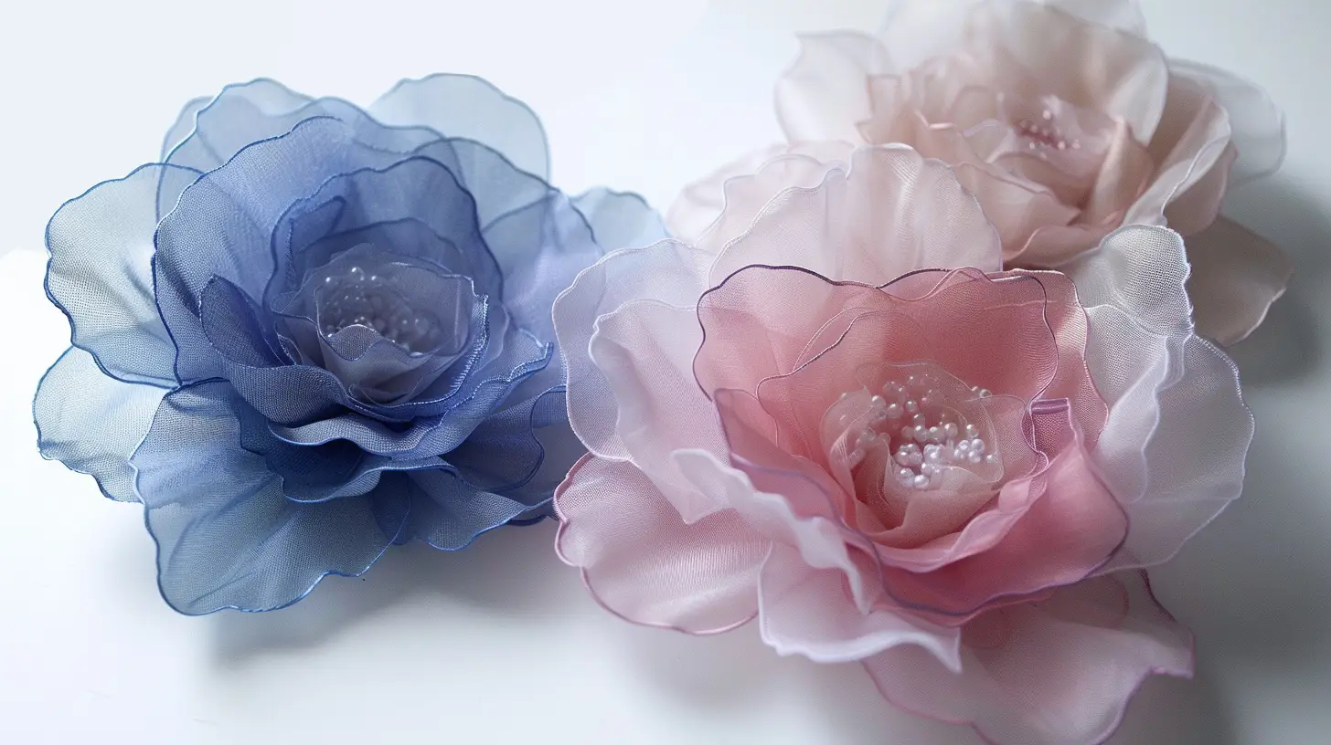 How to Make Organza Flowers: DIY Craft Project for All Ages