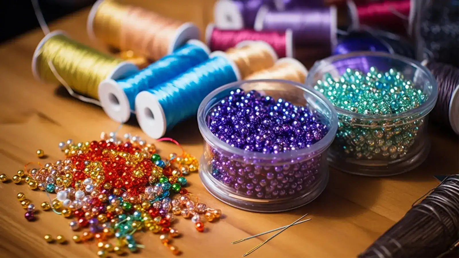 How to Sew Beads onto Fabric