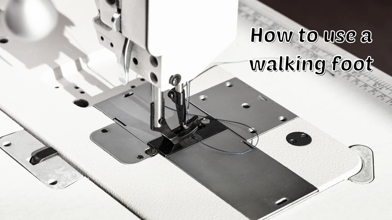 How to Use a Walking Foot for Sewing with A Detailed Guide