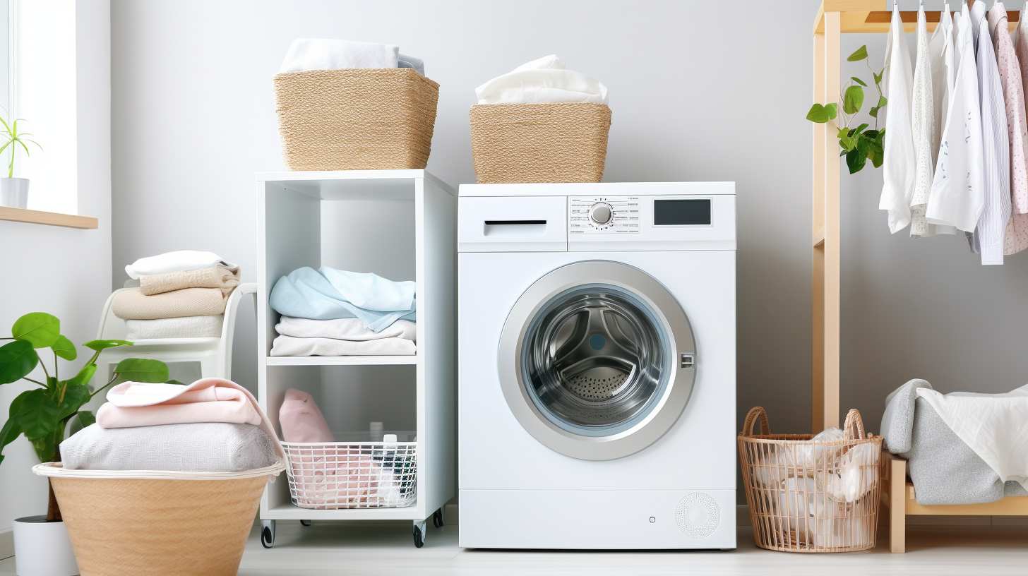 laundry-room-with-a-front-loading-washing-machine
