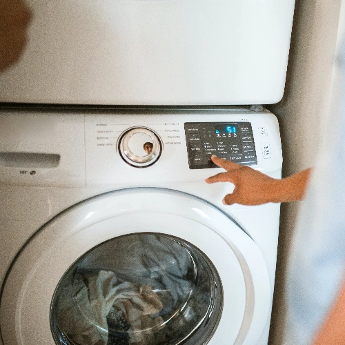 Use the right setting on the dryer to avoid clothing shrinking.